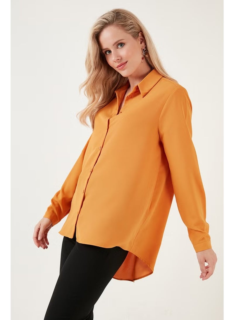 Lela Relaxed Cut Long Back Shirt Women's Shirt 6118728 - Image 2